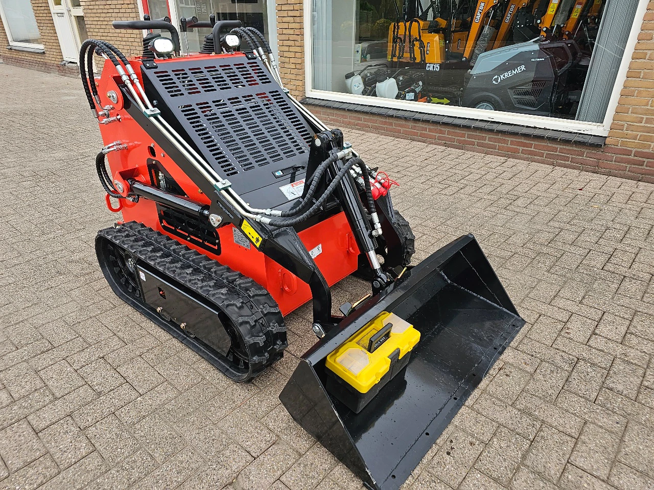 Bobcat Schranklader Shovel Rupsdumper – Compact et puissant – Modèle 2025