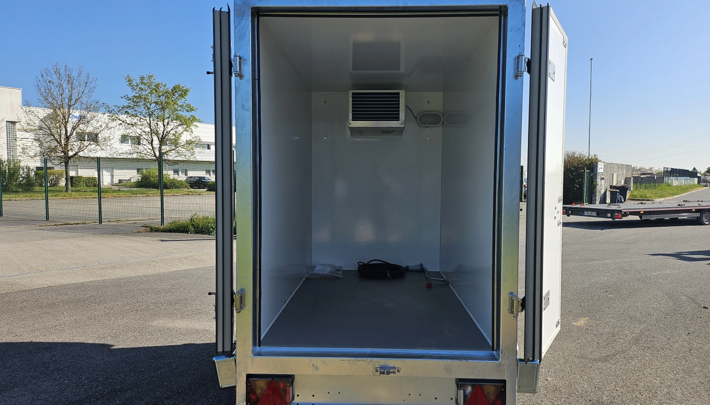 Remorque fourgon Frigorifique 750 Kg – Image 2