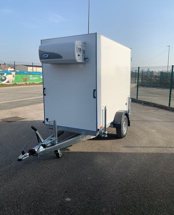 Remorque fourgon Frigorifique BW TRAILERS 1300 Kg